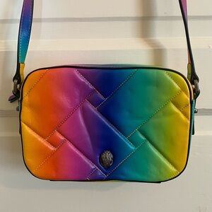 Kurt Geiger Rainbow Quilted Crossbody - Multicolor Gradient